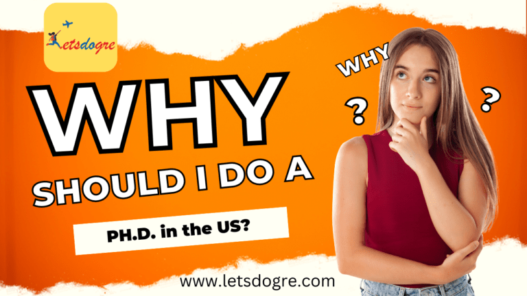 Why Should I do a PhD in the US?