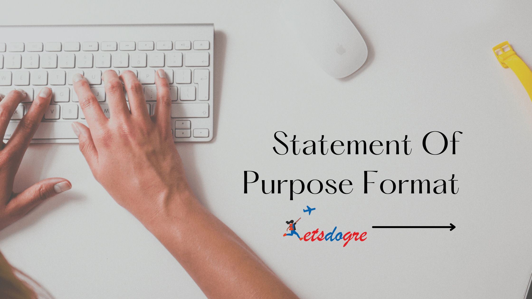 Statement Of Purpose Format